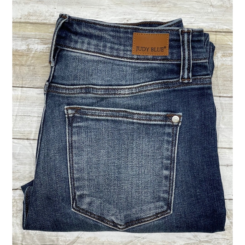 Judy Blue Los Angeles Slim Fit Dark Wash‎ Denim Jeans Women Size 5/27